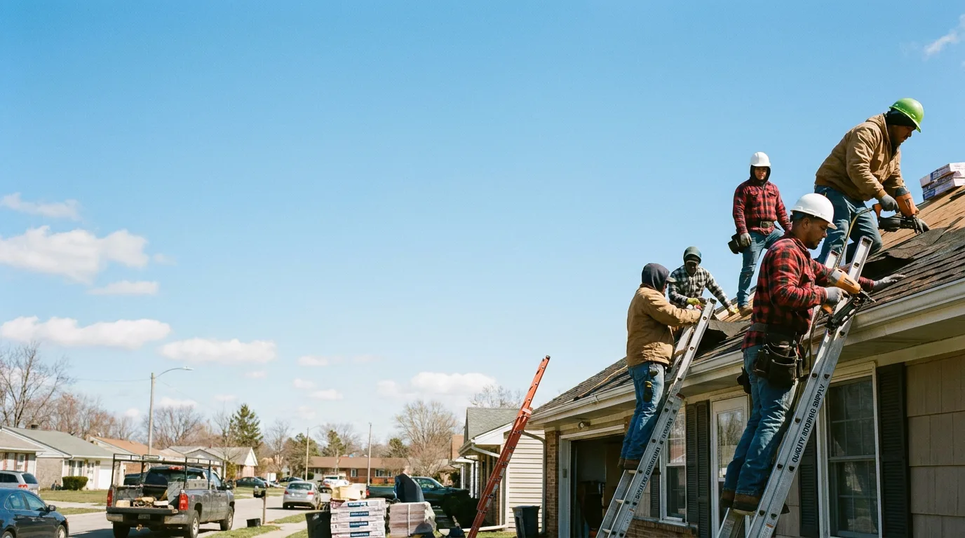 Roofing in Chalmers, IN near me